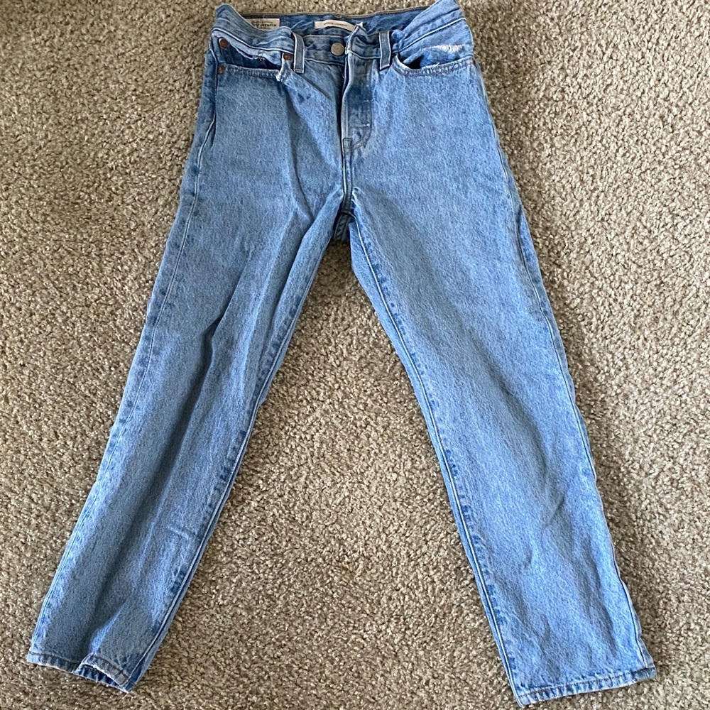 Levi's Women's Straight Leg Jeans - Light Blue